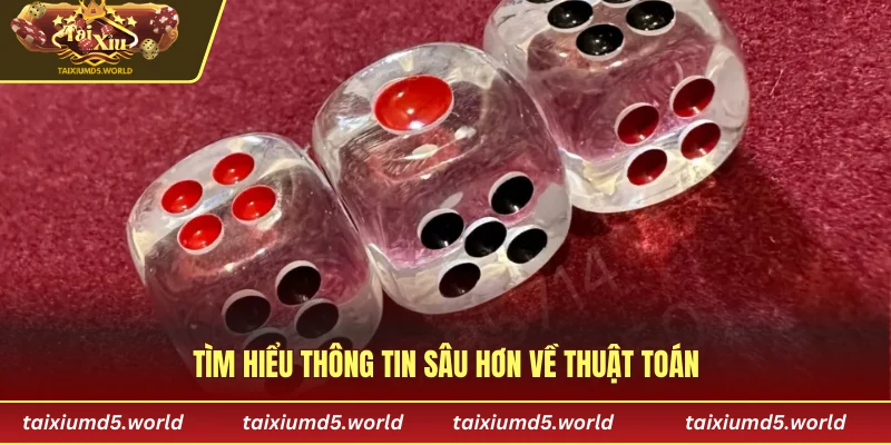Tìm hiểu thông tin sâu hơn về thuật toán
